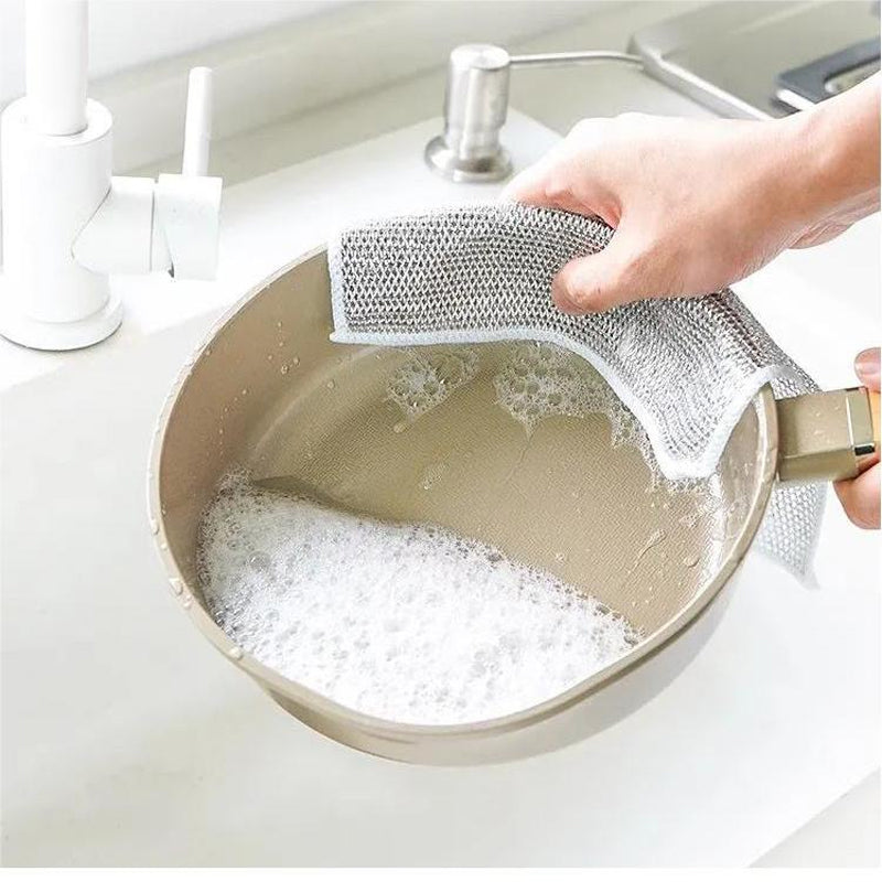 Panno anti-graffio per una pulizia delicata ed efficace (X3)