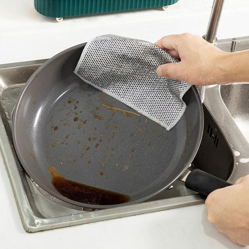 Panno anti-graffio per una pulizia delicata ed efficace (X3)