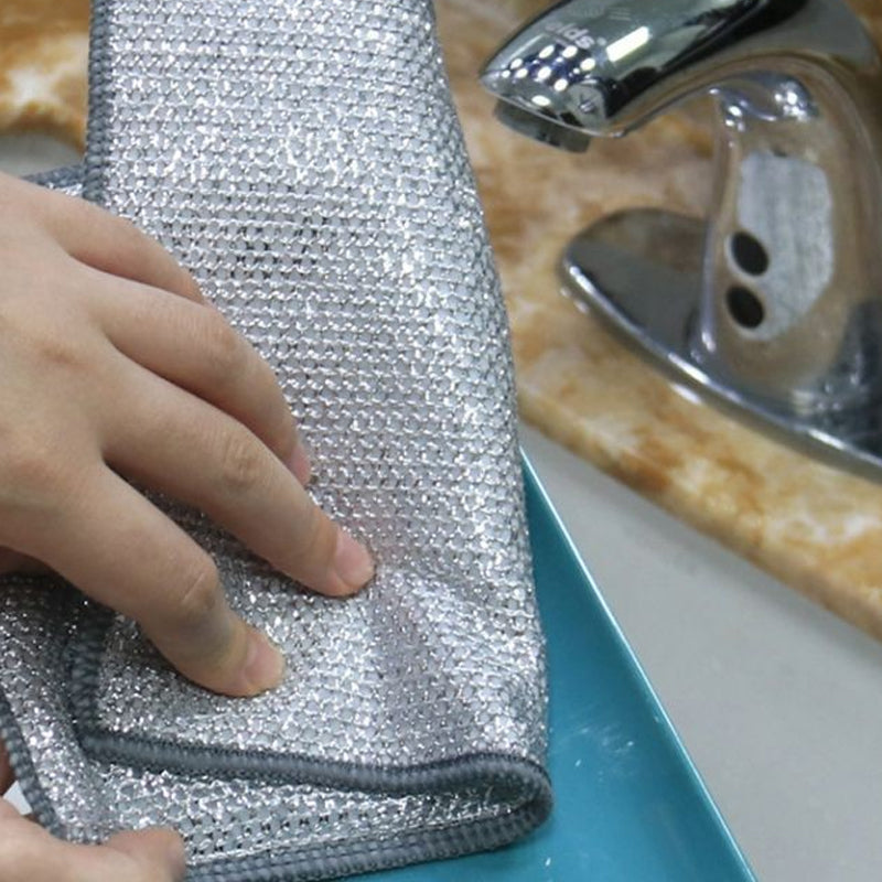 Panno anti-graffio per una pulizia delicata ed efficace (X3)