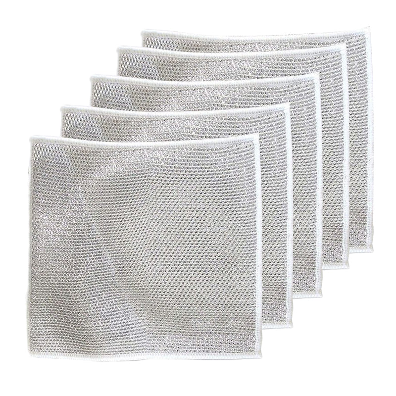 Panno anti-graffio per una pulizia delicata ed efficace (X3)