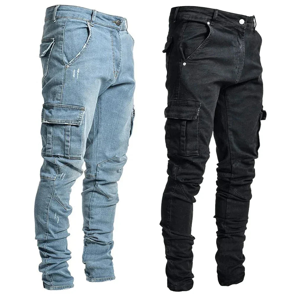 Duval | Jean cargo multi-poches